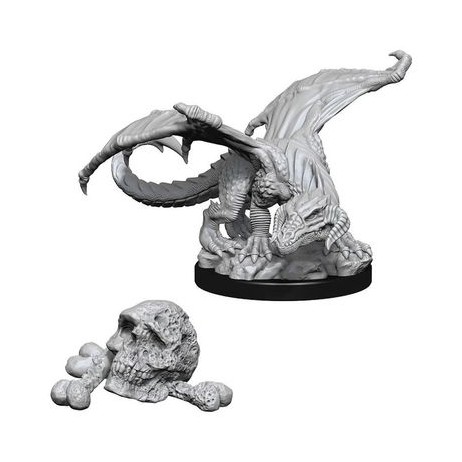 D&D Miniatures Black Dragon Wyrmling