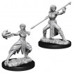 D&D Miniatures Female Half-Elf Monk