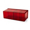 Dragon Shield Boite 4 compartiments ruby