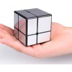 Mirror cube 2x2 silver