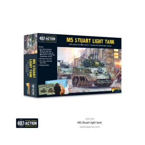 M5 Stuart Plastic Box Bolt Action