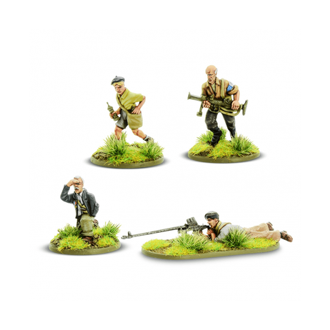 French Resistance Piat & Anti-Tank Rifle Teams Bolt Action