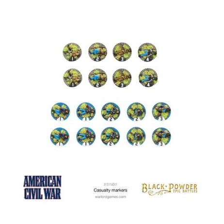 Black Powder Epic Battles ACW Casualty Markers