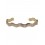 Bracelet cuivre avec Aimants Forme vagues 3 métaux