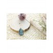 Pendentif Labradorite Argent 925 Forme goutte Grand modèle