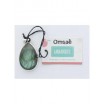 Pendentif Labradorite Argent 925 Forme goutte Grand modèle