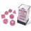 Set de 7 dés Luminary Rose / Argent