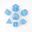 Set de 7 dés Luminary Sky / Argent