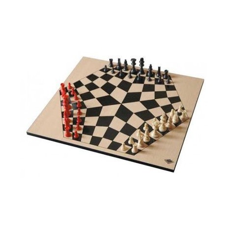 Yalta - echecs 3 joueurs 450x420mm
