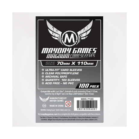 Mayday Games Lost Cities Magnum Standard 70x110