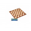 Ensemble Echecs MDF 45mm design Acajou