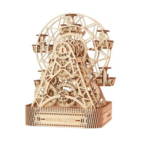 Ferris wheel wooden city