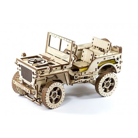 Jeep 4x4 wooden city