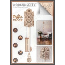 Royal clock wooden city