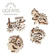 Fidget tribikis Ugears