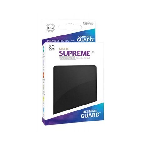 Protèges cartes UG 80+ supreme noir mat