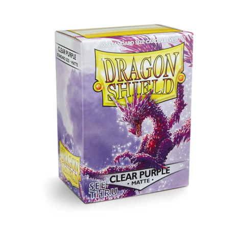 Dragon shield clear purple matte