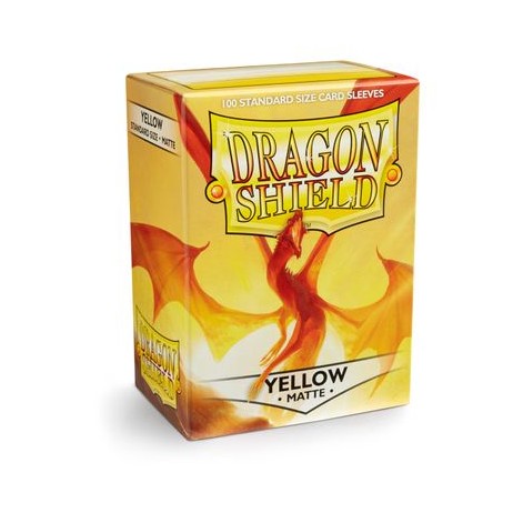 Dragon shield jaune matte