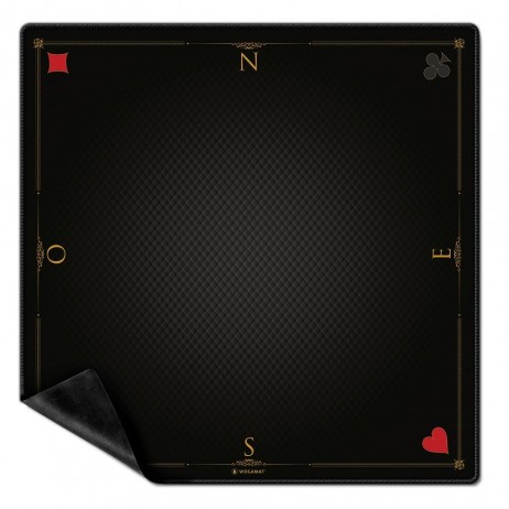 Tapis Cartes Prestige Noir 60x60
