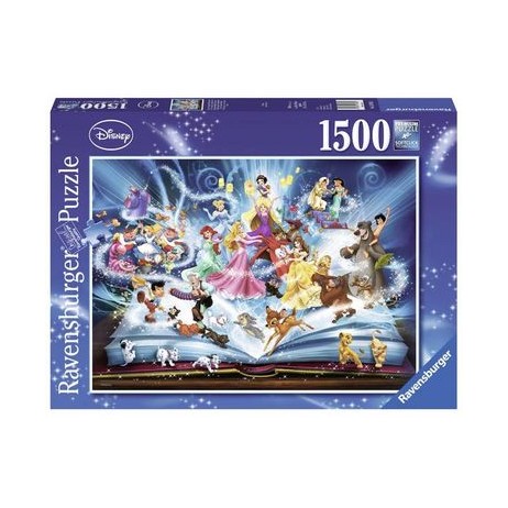 Puzzle 1500p le Livre Magique des Contes Disney Ravensburger