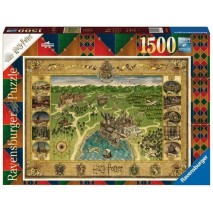 Puzzle 1500p la Carte Poudlard Ravensburger