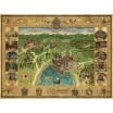 Puzzle 1500p la Carte Poudlard Ravensburger