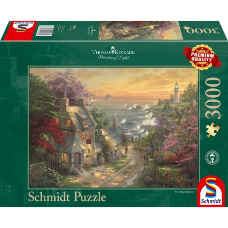 Puzzle 3000p Kinkade Phare