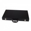 Backgammon noir velours gris 38cm