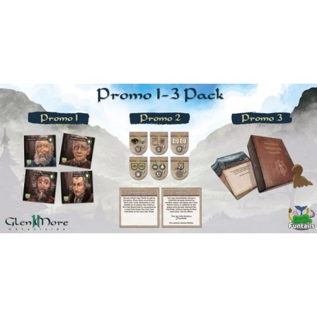 Glen More 2 chronicles pack promo 1,2 et 3
