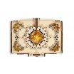 Boite antique ambre