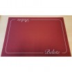 Tapis belote excellence bordeaux 40x60