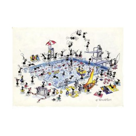 Puzzle 540 p piscine