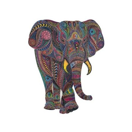 Puzzle Bois Elephant Impérial