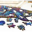 Puzzle Bois Baleine Bleue