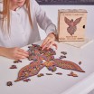 Puzzle Bois Phénix Flamboyant