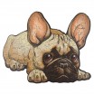 Puzzle Bois Bouledogue Fidèle