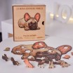 Puzzle Bois Bouledogue Fidèle