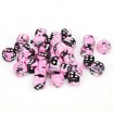 36 d 6 gemini Black pink w white