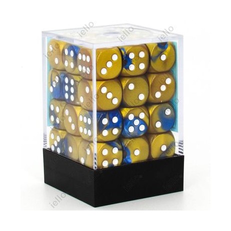 36 d 6 gemini Blue gold w white