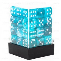 36 d 6 festive Aqua w silver