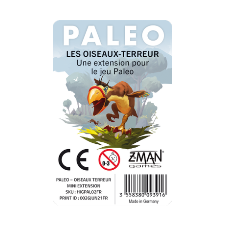 Paleo Les Oiseaux-Terreur