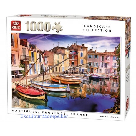 Puzzle 1000 p Martigues, Provence