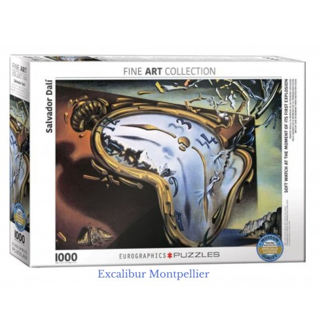 Puzzle 1000 p Montre Molle Eurographics