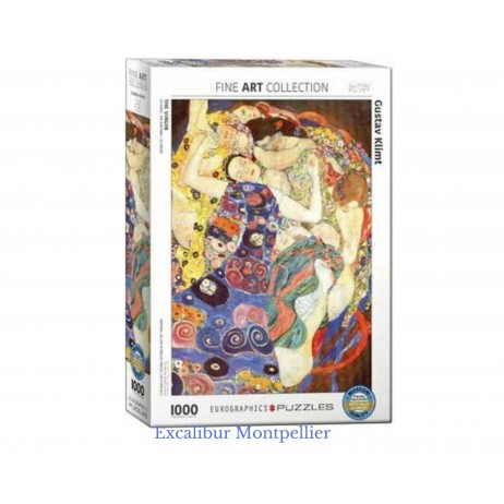 Puzzle 1000 p La Virginité Klimt Eurographics