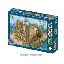Puzzle 1000 p Cartoon Notre Dame D-Toys
