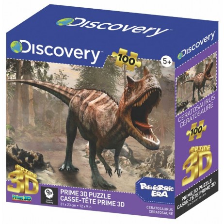 Puzzle 100 p Ceratosaurus Prime 3D