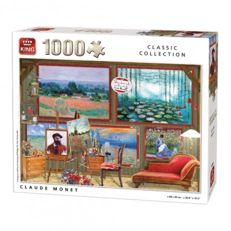 Puzzle 1000 p Claude Monet King