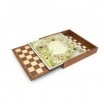 Coffret 5 Jeux Oie, Chevaux, Dames, Echecs, Backgammon