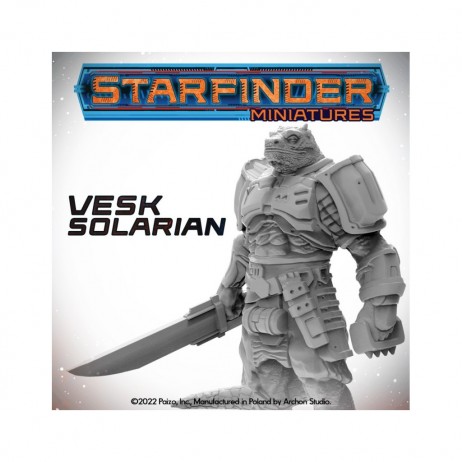 Starfinder Miniatures Vesk Solarian