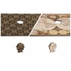 Puzzle 300 p bois 2 en 1 pièces uniques 